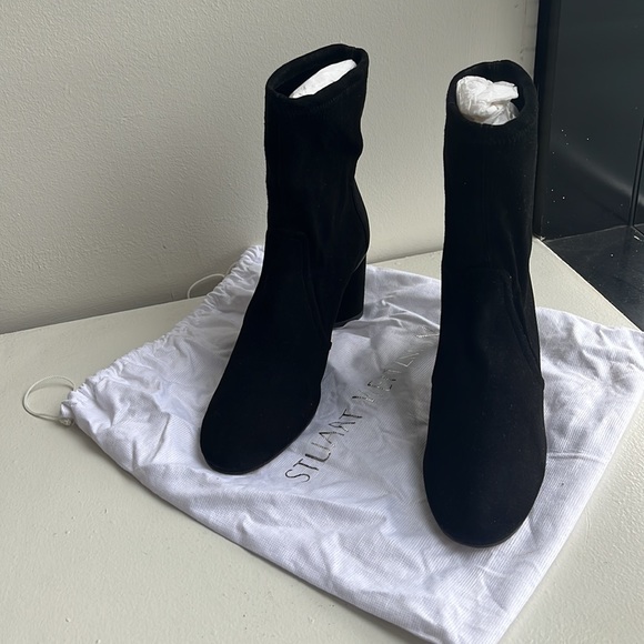 Stuart Weitzman “The Margot 75” suede booties - Picture 2 of 10